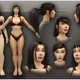 Illustration for article titled Blizzard reveals the new look of WoWs human female character models